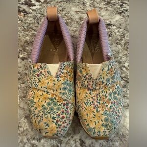 Toms Kids Floral Dress Shoes - Multicolor